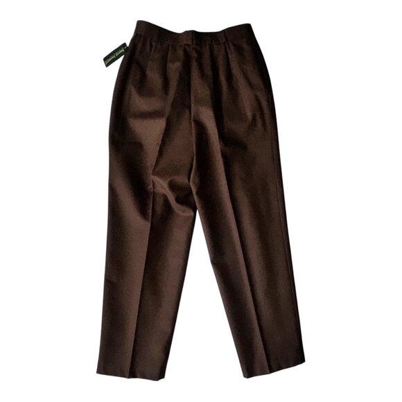 Harvé Benard 14 Brown Dress Pants NWT - Picture 2 of 4